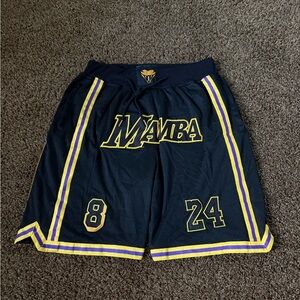 Kobe MAMBA basketball shorts